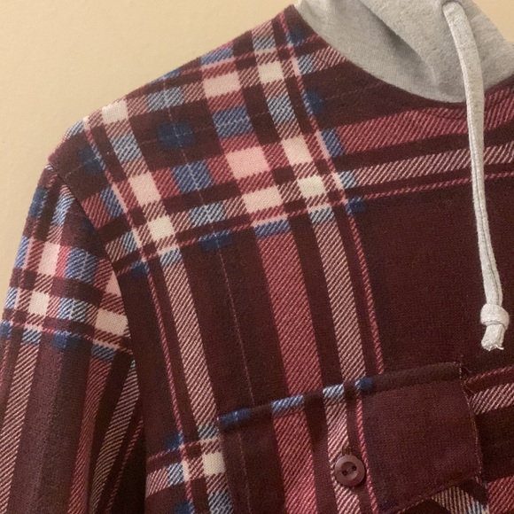 Flannel Hoodie - Picture 4 of 4